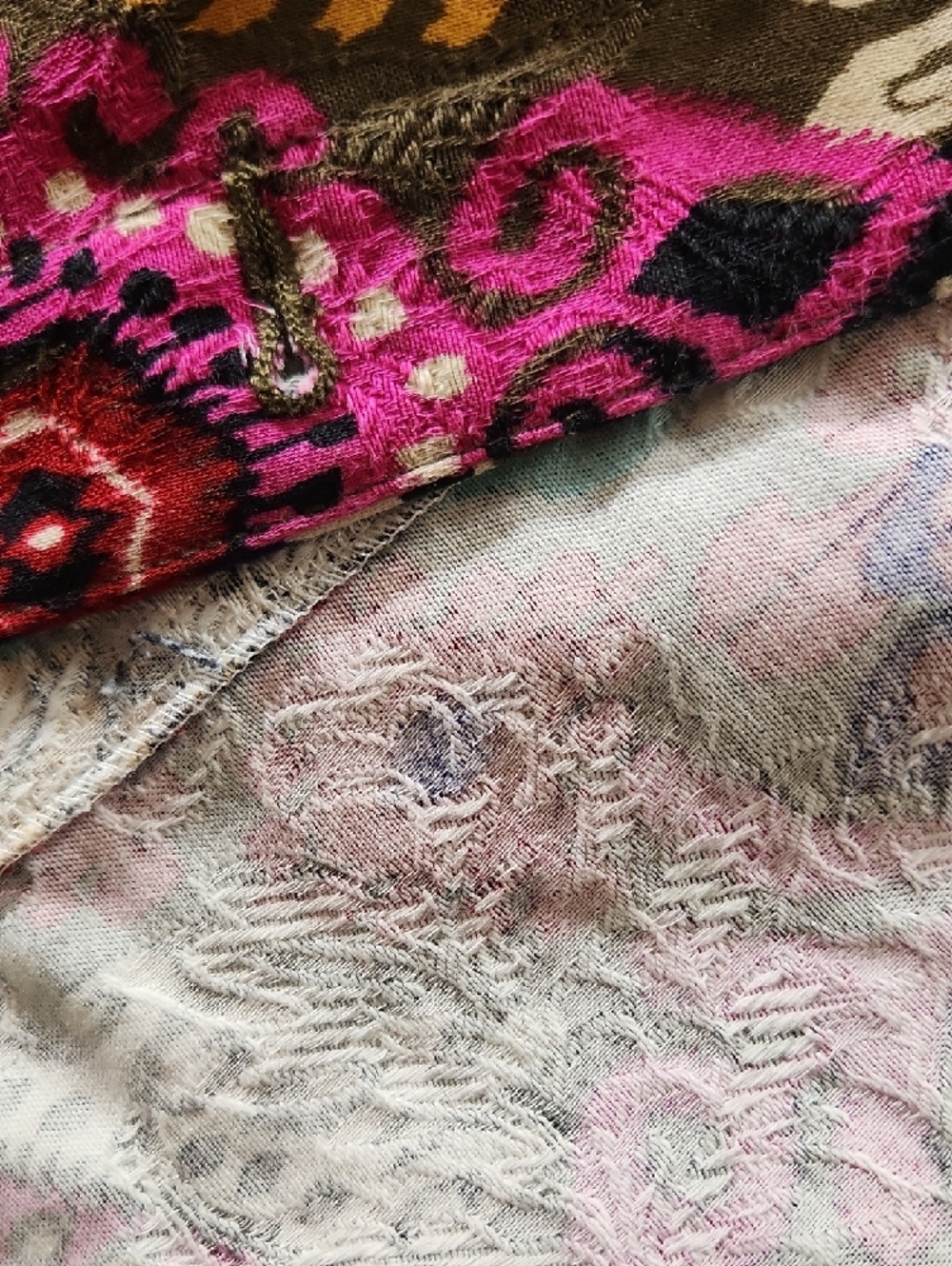 Ruby Rd. Petite Mixed Print Jacket with Yellow Label - Picture 7 of 8